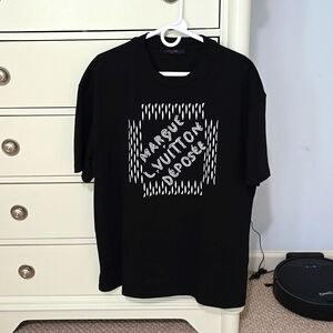 Louis Vuitton Embroidered Signature Cotton T-Shirt